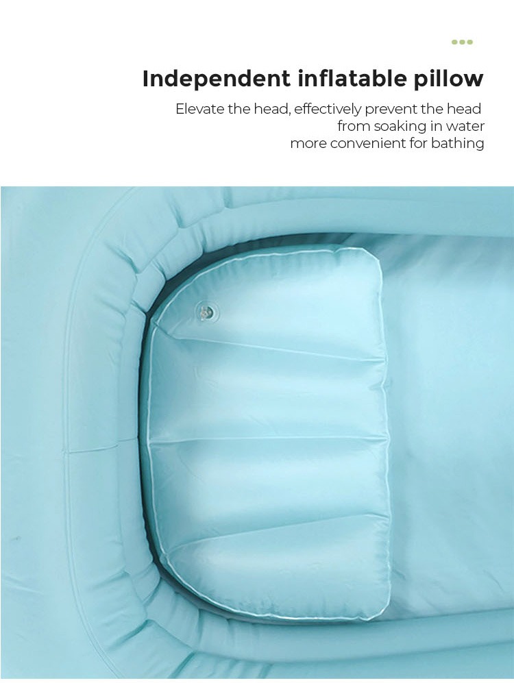 Inflatable bath bed bedridden patient disabled elderly senior home care ...