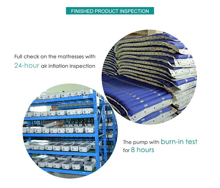 materasso ad aria medicale con stampa personalizzata 