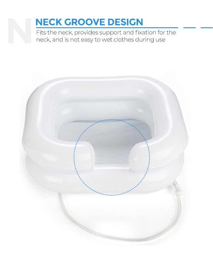 inflatable hair wash sink