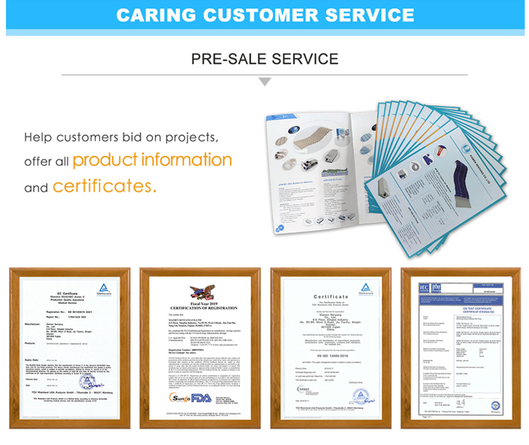 مرتبة هوائية هوائية طبية بشعار مخصص