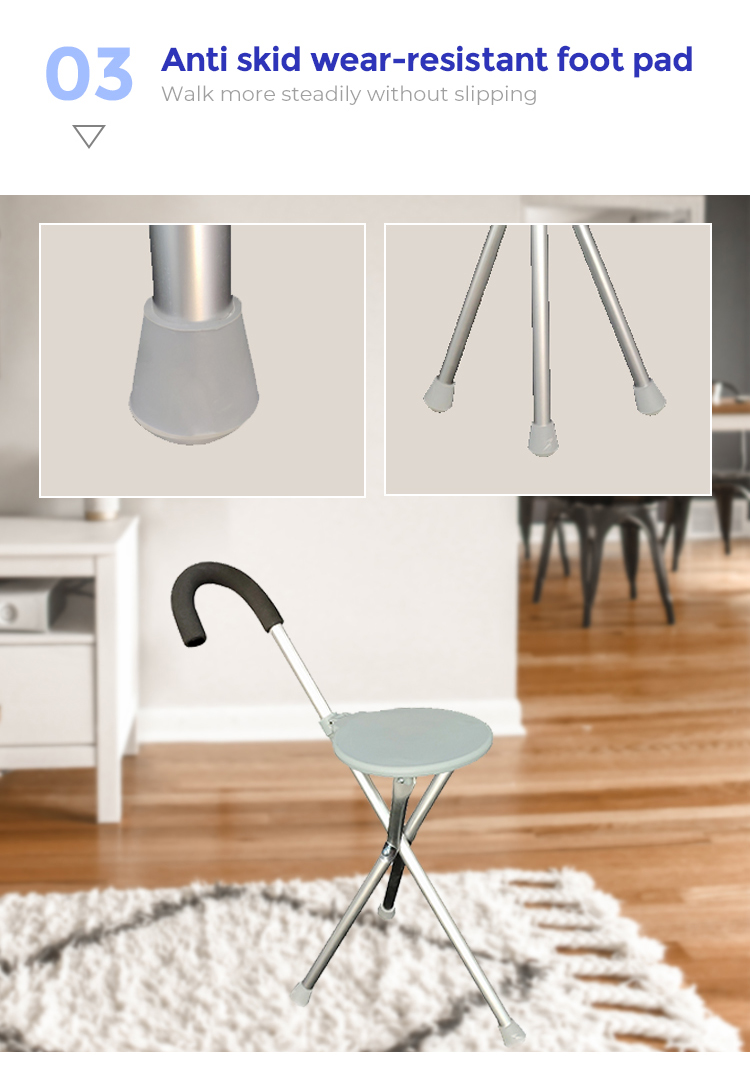 كرسي العصا المساعدة على المشي