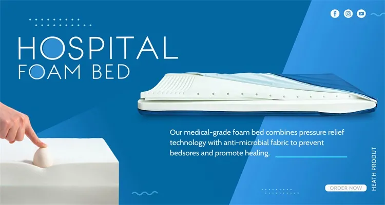 Se puede usar un colchón de espuma viscoelástica en una cama de hospital