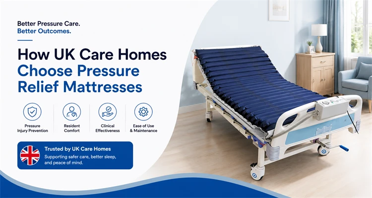 How UK Care Homes Choose Pressure Relief Mattresses