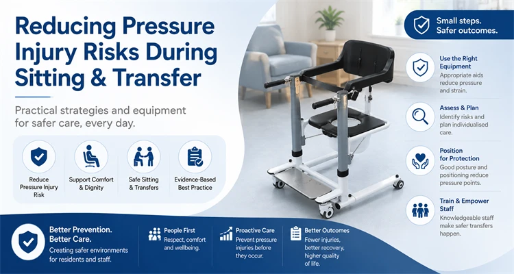 How Care Homes Can Reduce Pressure Injury Risks During Sitting and Transfer