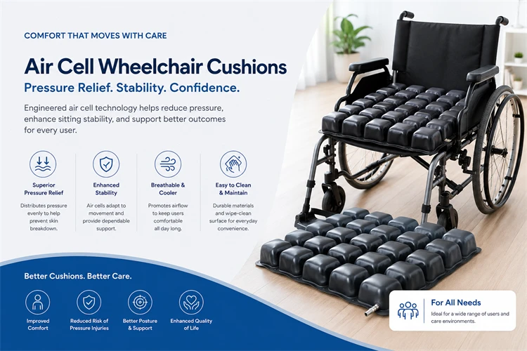 How To Build A Wheelchair Cushion Product Range For Retail 6 coussins pour fauteuils roulants
