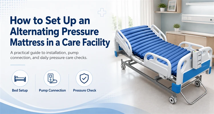 How to Set Up an Alternating Pressure Mattress in a Care Facility